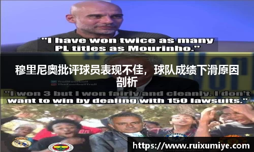穆里尼奥批评球员表现不佳，球队成绩下滑原因剖析